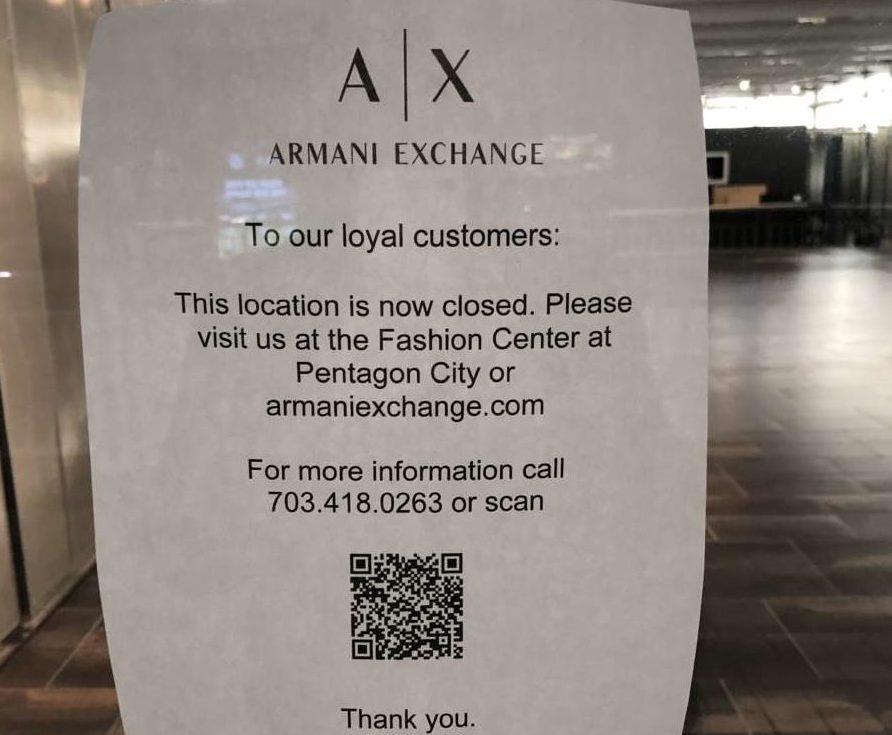 armani exchange south city mall