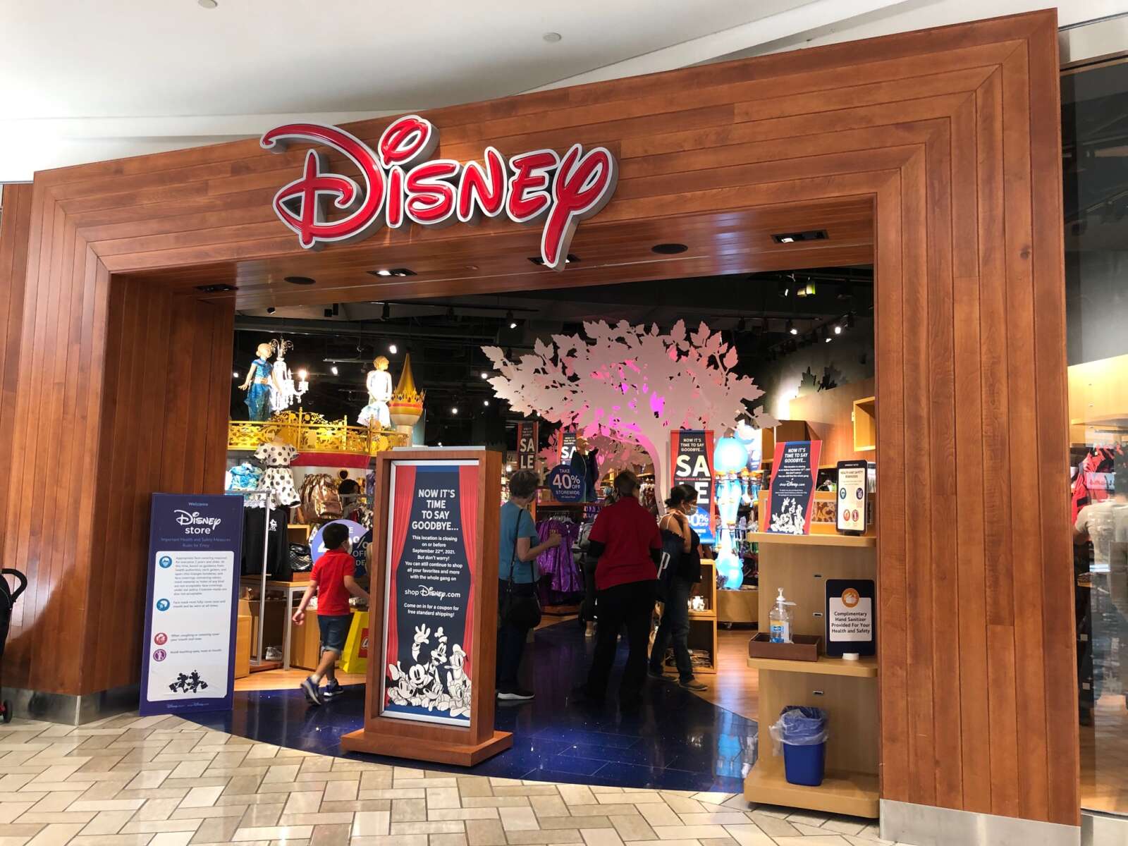 Disney store at Tysons Corner Center to close this month