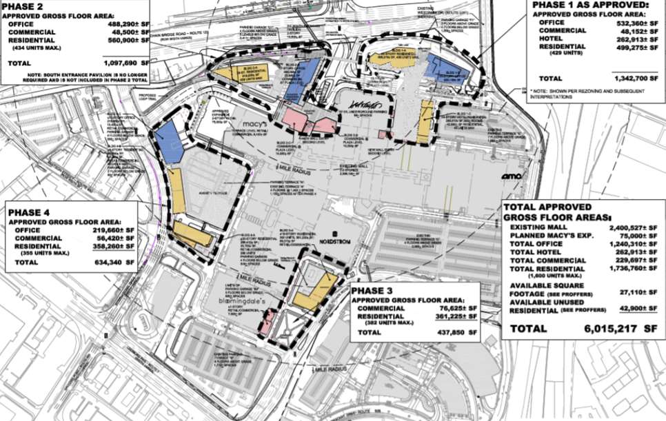 With revised Phase 2 plans, Tysons Corner Center builds on plaza
